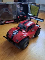 RC Auto Carrera RC rot Nummer 33 Massstab 1:18