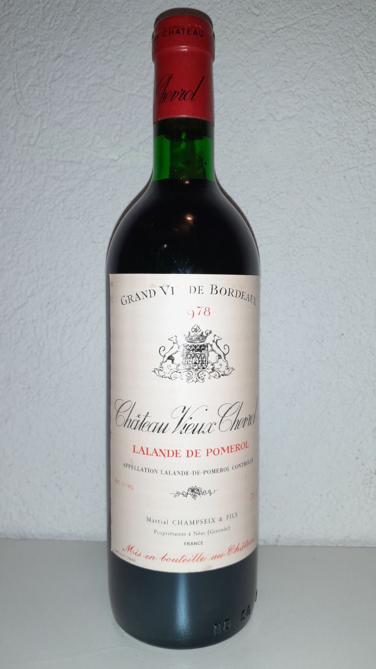 Vino: 1978 Château Vieux Chevrol 1978 – Nuovo (secondo la descrizione) da Venthône venduto da achos