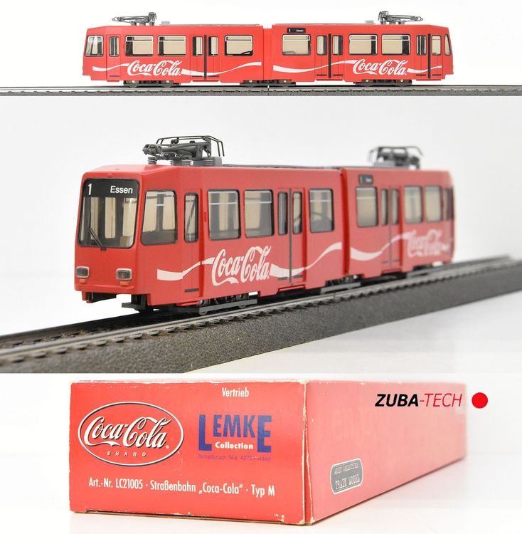 Wagon Marchandises Electrotren H0 1:87 - Coca-Cola LC 21028 (Occasion) Rouge