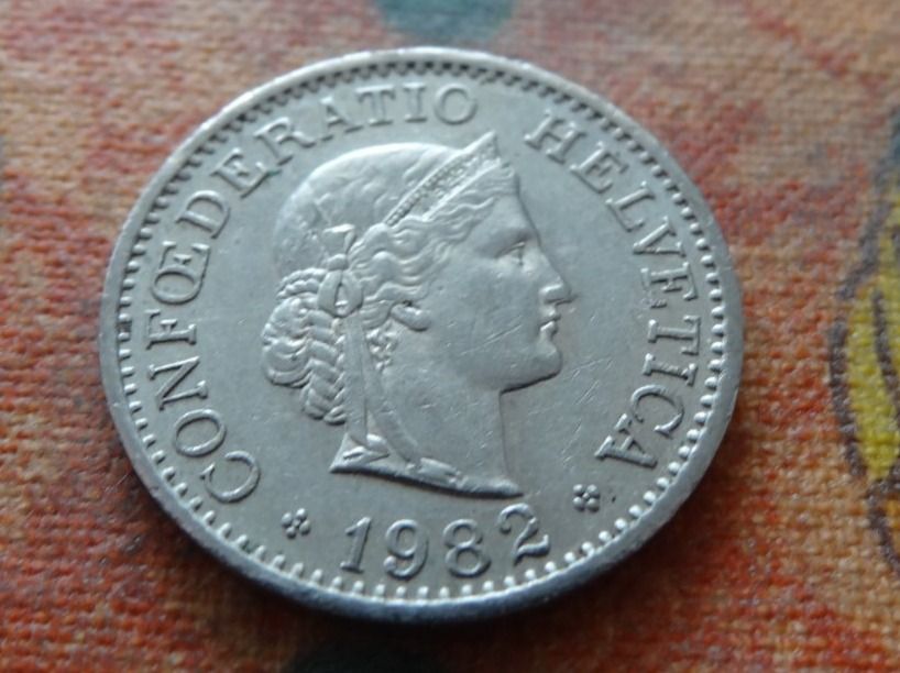 Tutti le monete: 10 Rp. 1982 – Usato da Romanel-sur-Lausanne venduto da Swift13