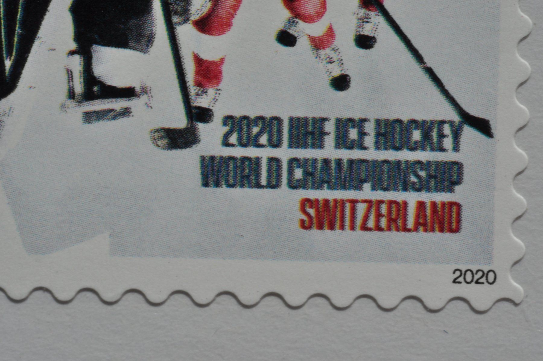 Tutti i francobolli: Eishockey WM 2021 mit Farbverschiebung ** – Nuovo (secondo la descrizione) da Worb venduto da Buespy 3