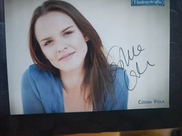 Cosima Viola - Lindenstrasse - signierten Autogrammkarte