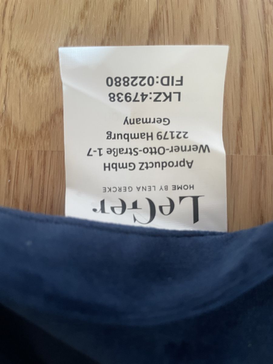 Vorhänge: Blauer Samt Vorhang – Neu (gemäss Beschreibung) aus Zürich von kat_7fdr 3