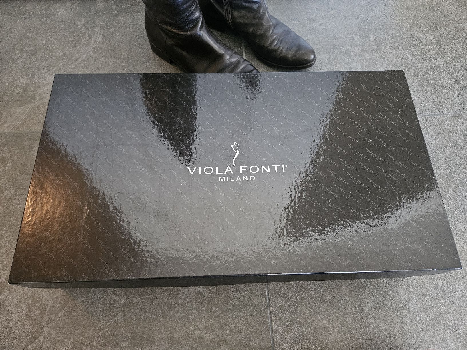 Scarpe da donna: Bottes en cuir marron foncé Viola Fonti – Usato da Bussigny venduto da niwa_mikan 3
