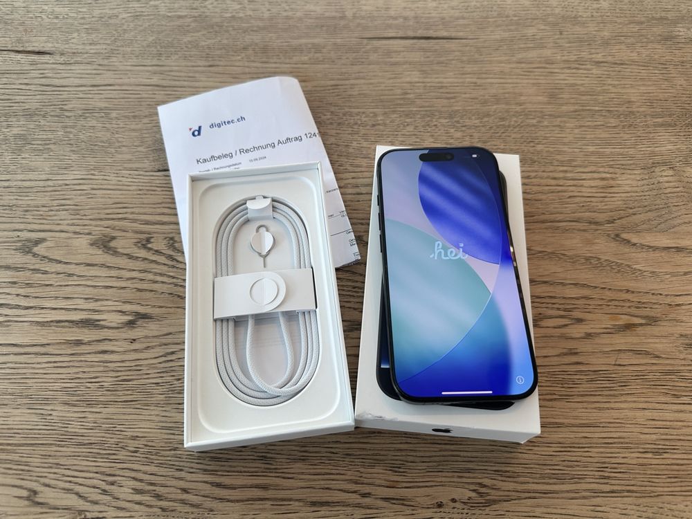 iPhone 16 Pro 256GB 99% Akku Garantie (Preis VHB) (Neu (gemäss