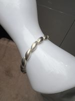 Bracelet argent massif 925, design moderne