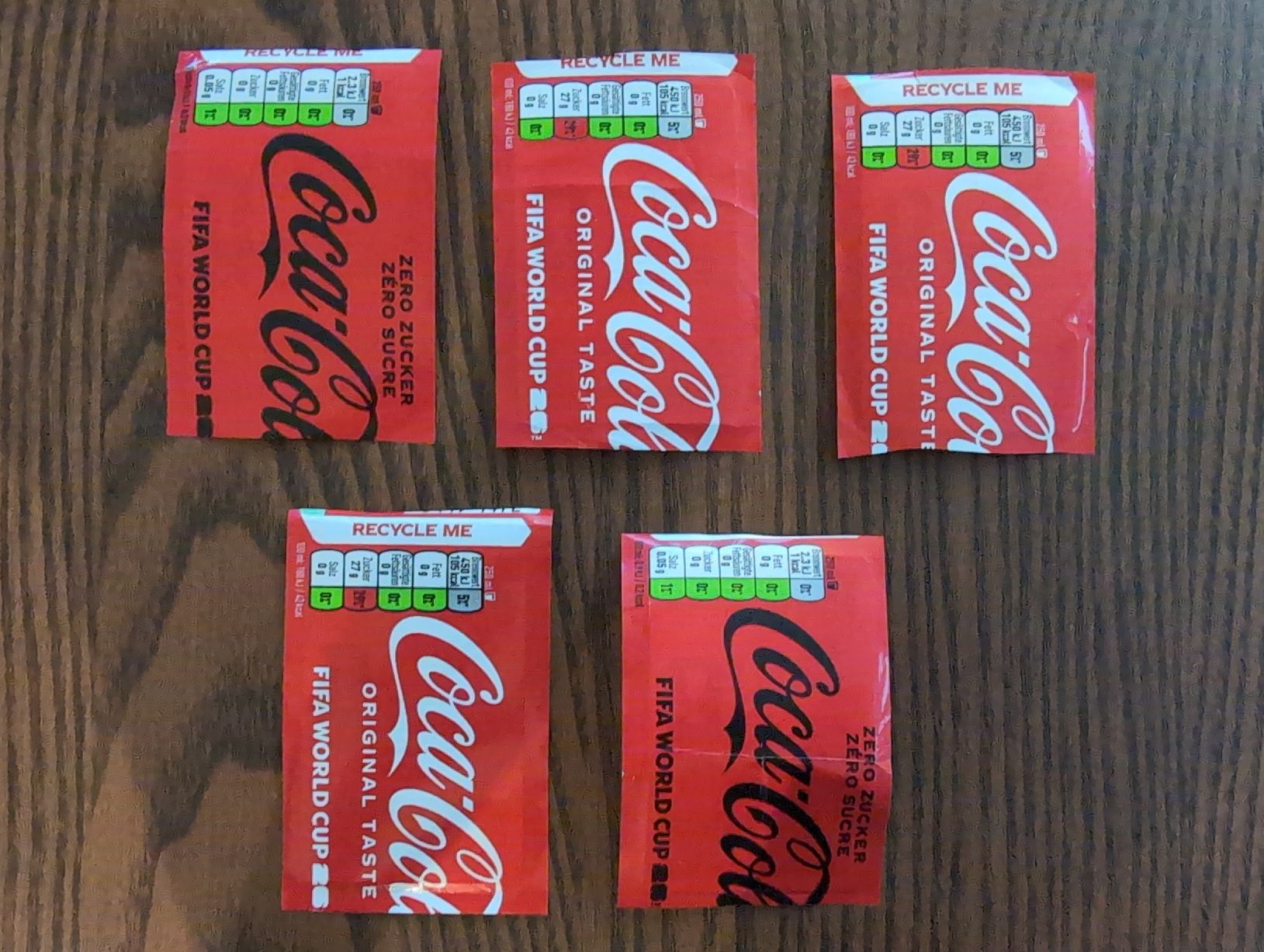 Panini Carte collezionabili: 5 cola panini wm sticker 26 – Nuovo (secondo la descrizione) da Zürich venduto da Rolup 1