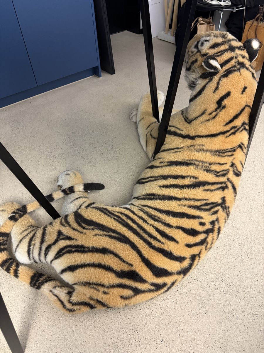 Statuette: Plüsch Tiger XXL – Usato da Zürich venduto da VZN 1