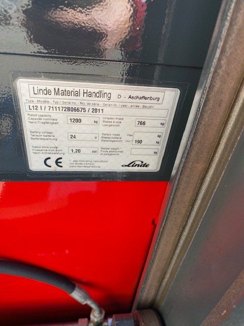 Linde Carrelli elevatori e a forche: Linde Deichselstapler/Ameise L12 – Usato da Laufen venduto da VERARMUS11 9