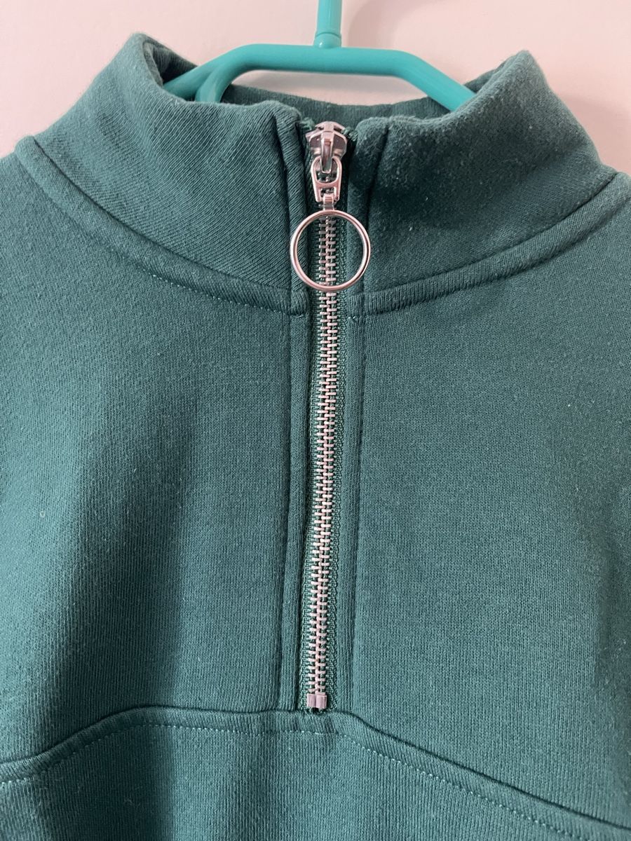 Pullover & Sweatshirts: Even&Odd Pullover mit Reissverschluss grün Grösse M – Gebraucht aus Gümligen von eli_6dm5 1
