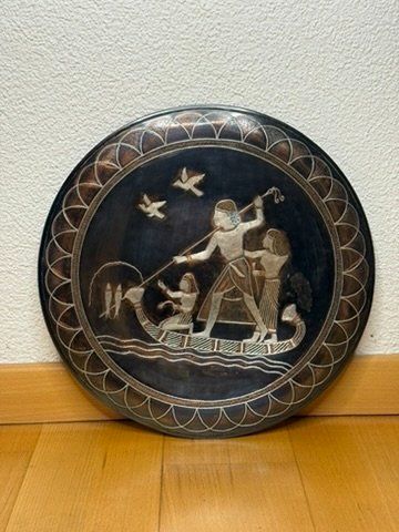Alle Dekorationen: Orientalischer Messingteller mit Kalligrafie – Gebraucht aus Zürich von Alberto_zh