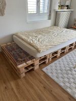 6 geschliffene & lackierte EU-Paletten