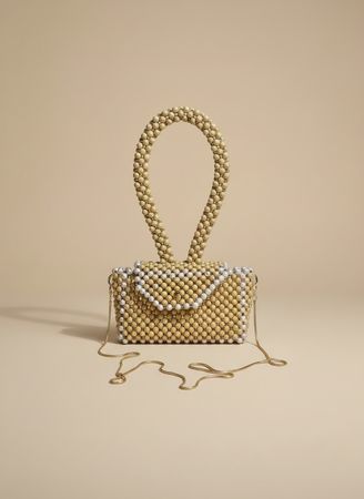 Unique Beaded Handbag - Perfect for Autumn Evenings!