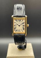 Cartier Tank Solo Ref. W5200024 Steel and Rose Gold 18Kt