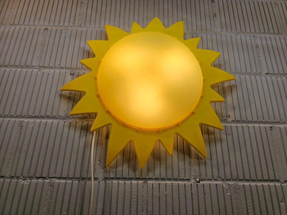 IKEA 2002 Smila Sol Wandleuchte Lampe Sonnen Sun Lamp 67cm Kaufen auf