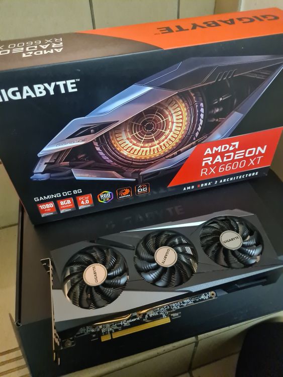 GIGABYTE RX 6600 XT 8 GB AMD RADEON | Kaufen auf Ricardo