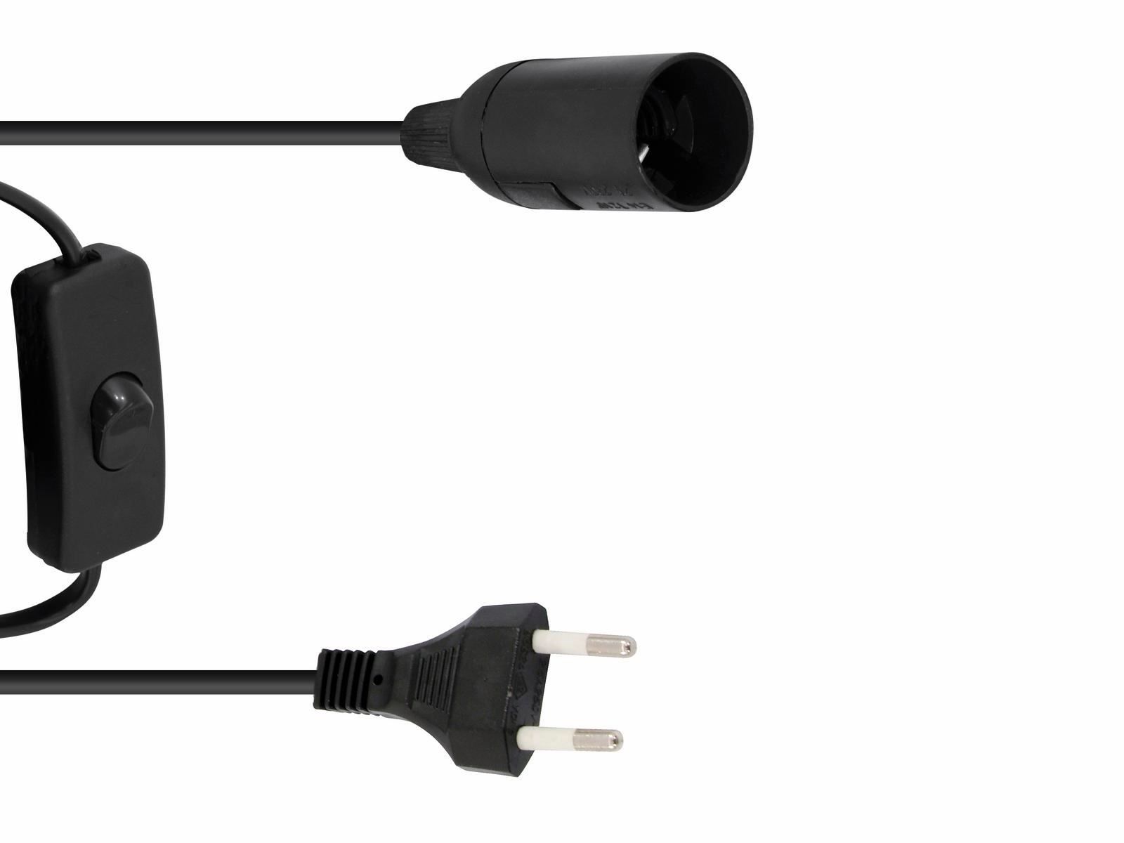 Cavi: EUROLITE E-27 Fassung Netzkabel Steck... – Nuovo e nell'imballaggio originale da Däniken SO venduto da Profog1