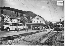 Bahnhof Urnäsch - Bahn & Postauto