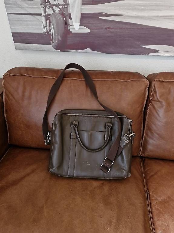 Valises & Sacs: Elegante Ledertasche, braun – D'occasion à Wädenswil par Canubis 2