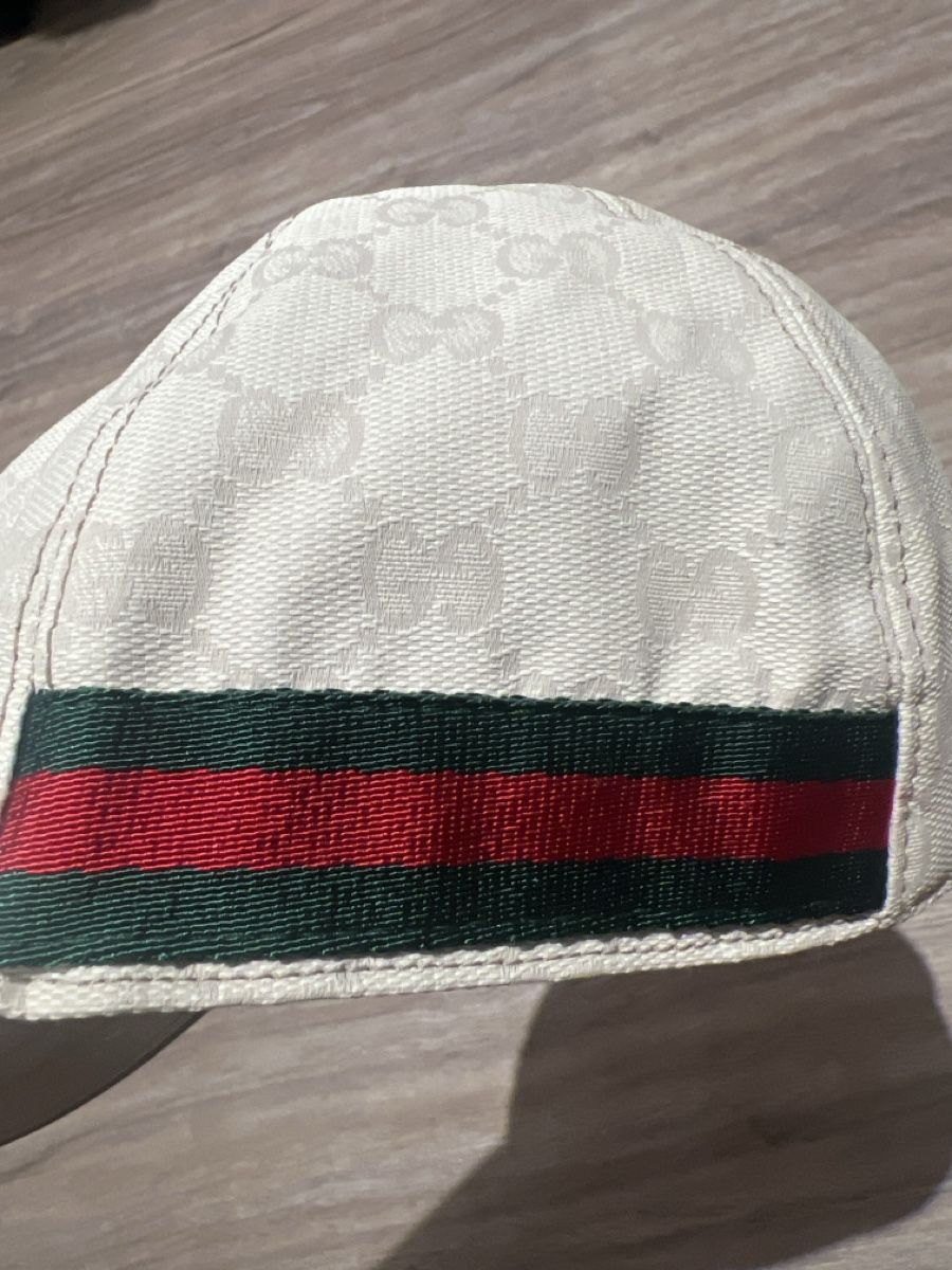 Gucci Copricapi, berretti & cappellini: Baseballkappe Gucci beige GG Grösse M – Usato da Lampenberg venduto da boom_123 6