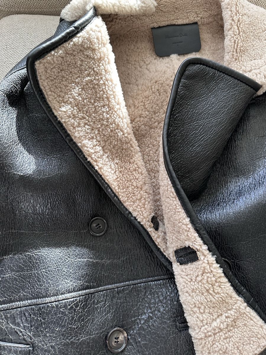Massimo Dutti Cappotti: Massimo Dutti Lammfellmantel – Usato da Adliswil venduto da Maro_7 4
