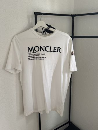 Moncler T-Shirt weiss  neu mit Etikett  Original