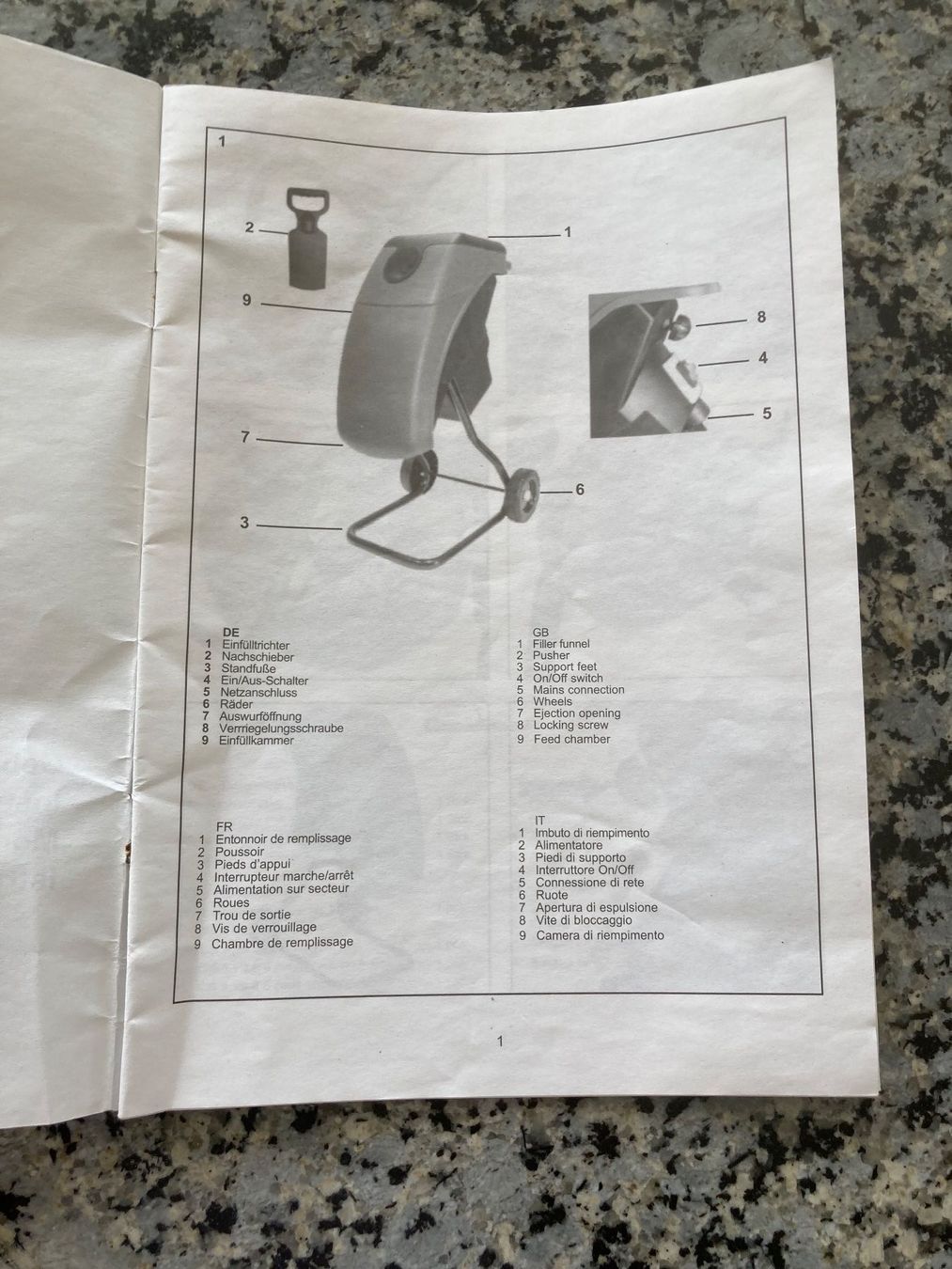 Déchiqueteuse: Elektro-Gartenhäckler – D'occasion à Mönthal par bossma 5