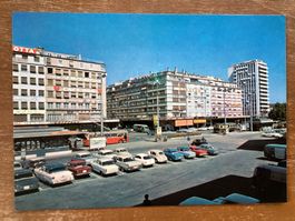 AK Bienne Biel. Place de la Gare 1976