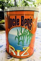 Sehr schöne Vintage Uncle Ben's Riz  Blechdose, Sammlerstück