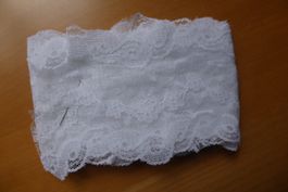 Alte St. Galler Spitze, weiss - Restenpreis 2 Teile = 1.70 m