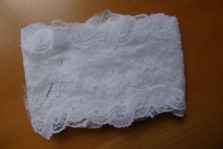 Alte St. Galler Spitze, weiss - Restenpreis 2 Teile = 1.70 m