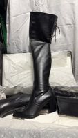 Navyboot Stiefel Leder schwarz Grösse 41 neu