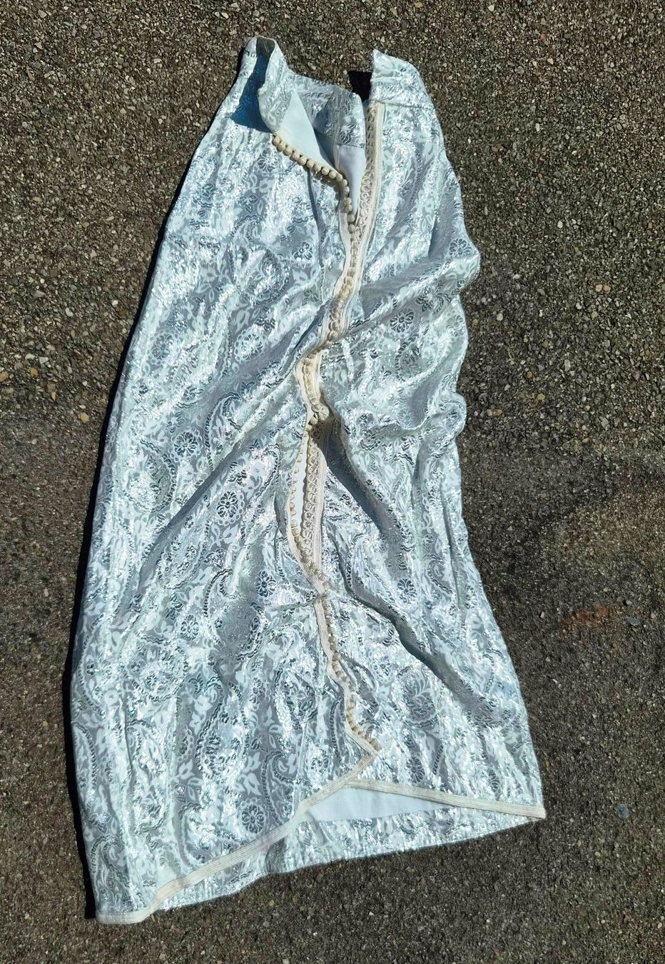 Vestiti: Kleid silbermuster Grösse S guter Zustand – Usato da Zürich venduto da Primanoctis 1