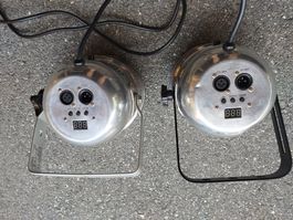 2x LED PAR Scheinwerfer DMX gebraucht