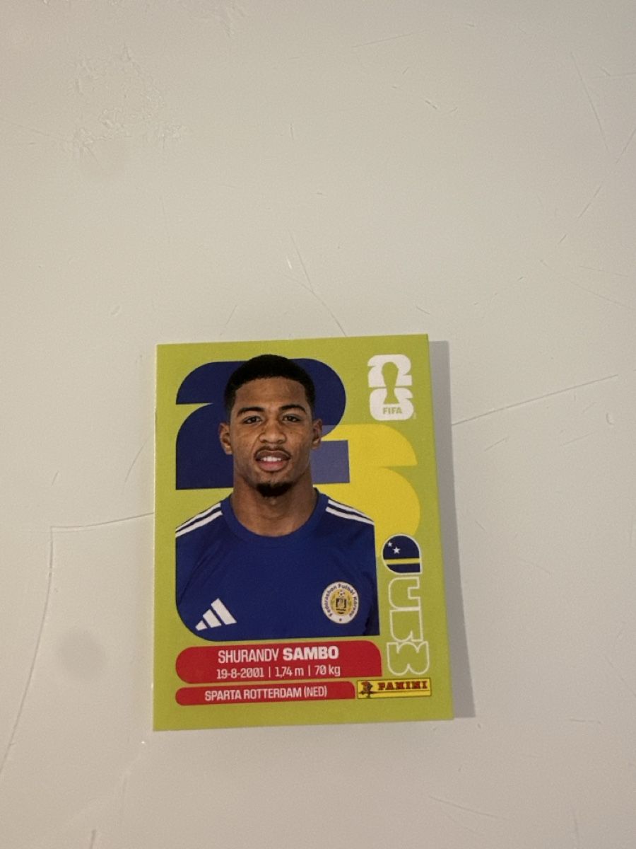 Panini Carte collezionabili: Panini 2026 Shurandy Sambo CUW8 – Nuovo (secondo la descrizione) da Bern venduto da akl_sy9s
