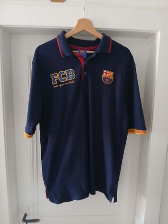 FC Barcelona Polo Shirt Grösse XXL dunkelblau