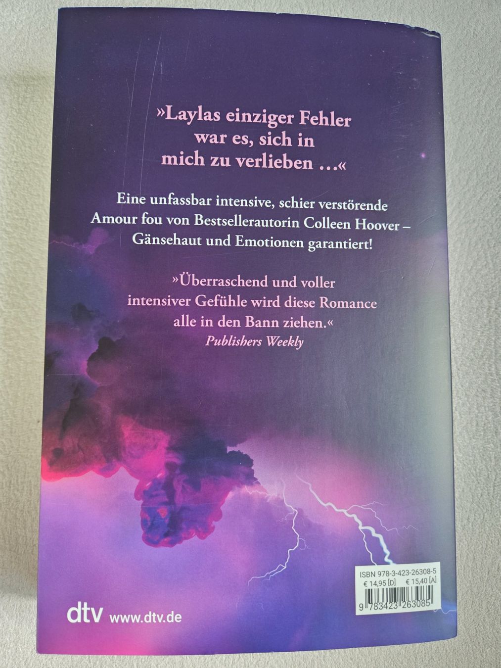 Libri: Colleen Hoover - Layla – Usato da Bergdietikon venduto da Tanne_10 1