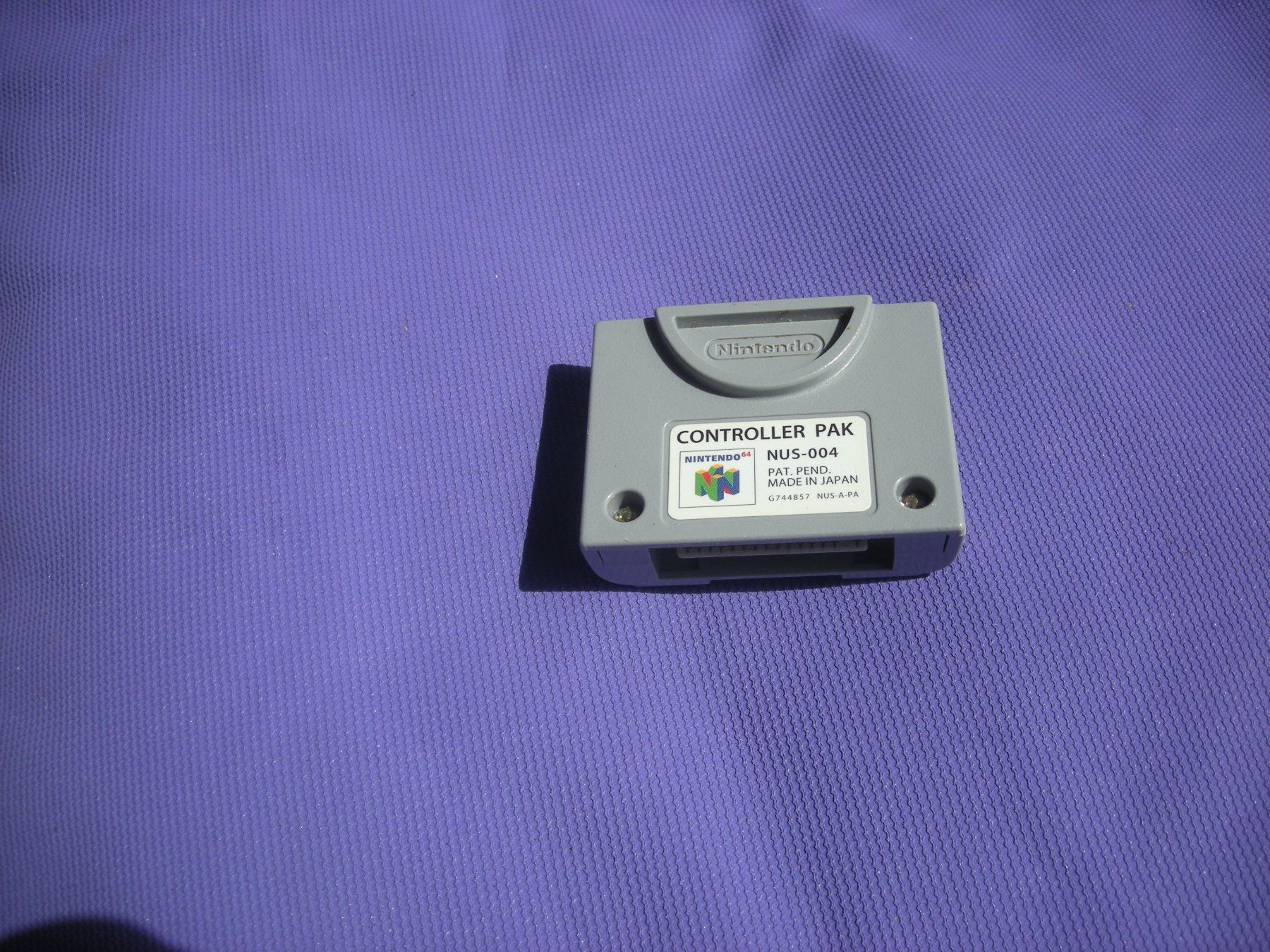 Nintendo Console: Nintendo 64 Kontroller Pack ( Memory Card) – Usato da Spreitenbach venduto da Sniper8952