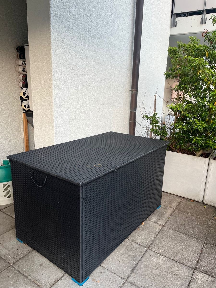 Tischset: Gartenlounge Poly Rattan mit Tisch – Gebraucht aus Urdorf von shane_8000 2
