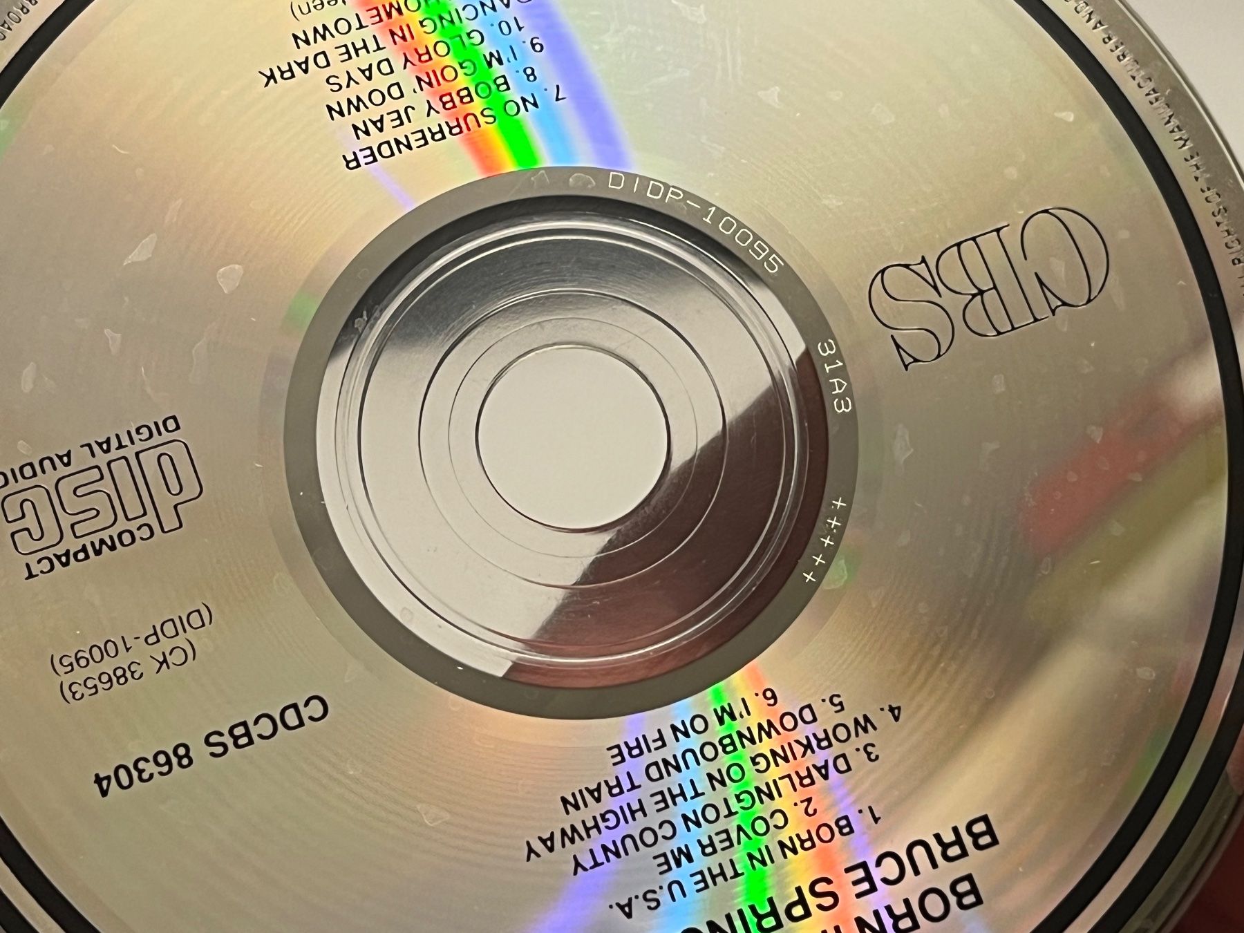 CD: Bruce Springsteen - Born in the USA - RA11B – Usato da Küsnacht ZH venduto da Jazztilldawn 4