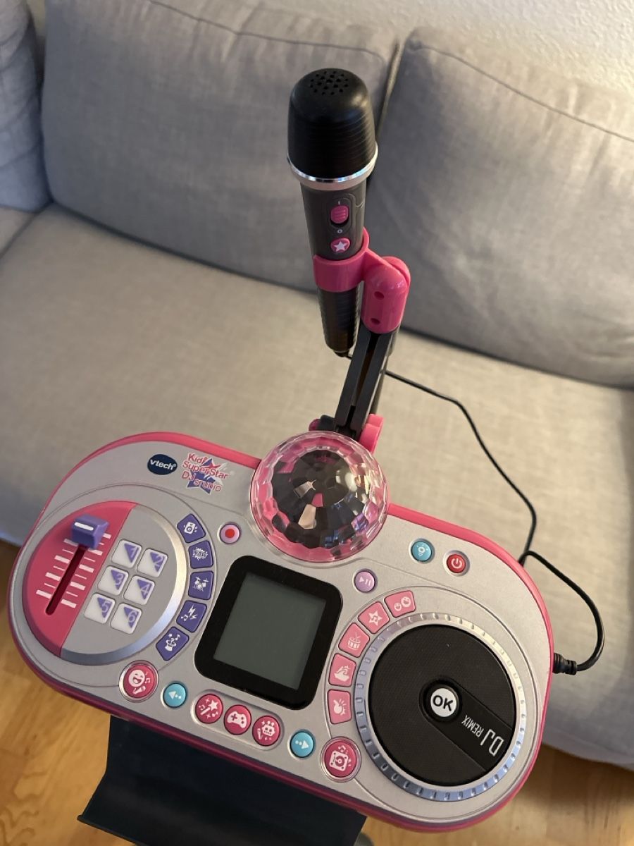 Vtech Giocattoli: VTech Kid Superstar DJ Studio Mikrofon – Usato da Zürich venduto da Anba15 2