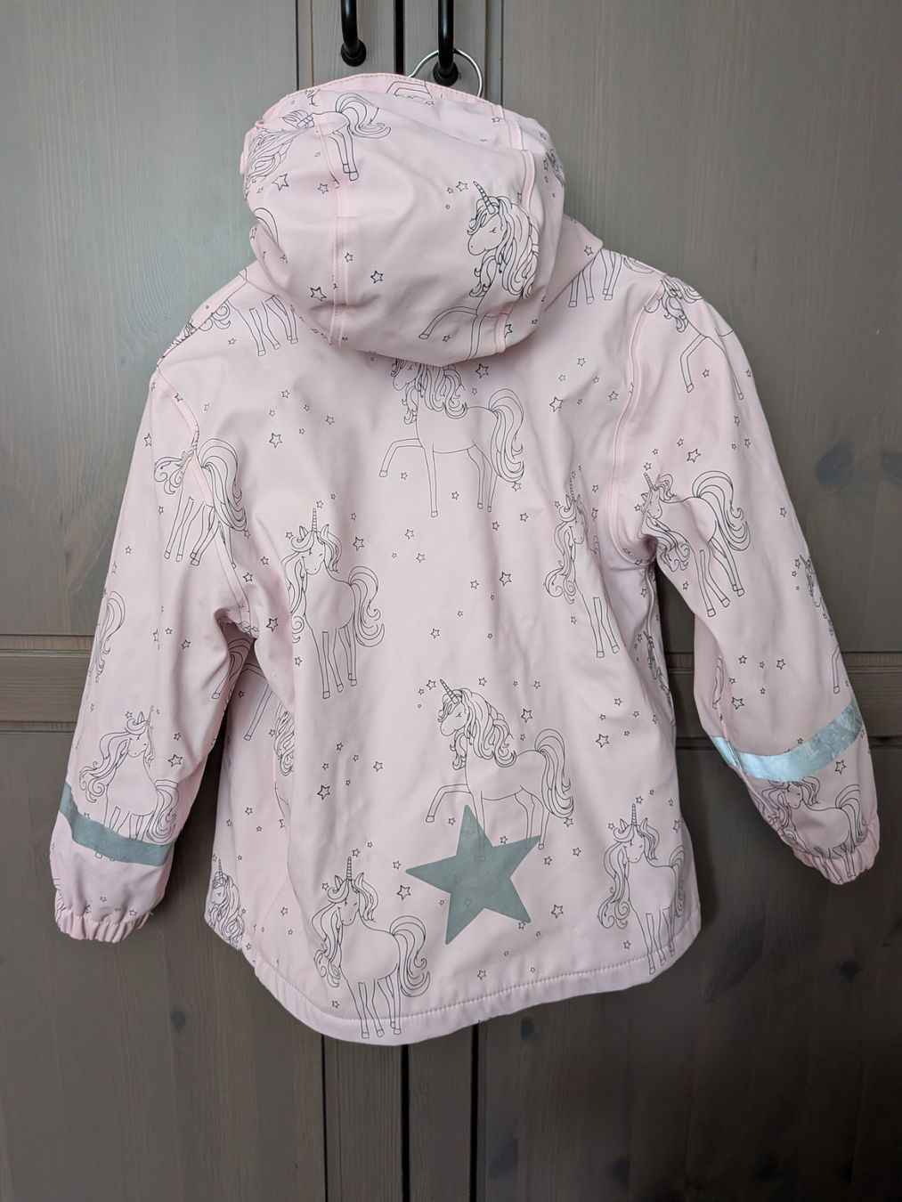 Jacken & Mäntel: Regenjacke Einhorn rosa mit Reflektoren – Gebraucht aus Pfaffhausen von ZwergeUndMehr 5
