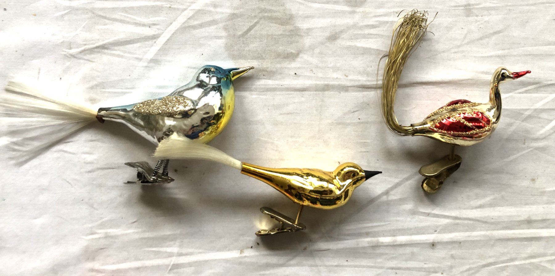 Tutte le decorazioni: Christbaumschmuck - Glasvögel - 9 Stück – Usato da Schaffhausen venduto da durruti 2