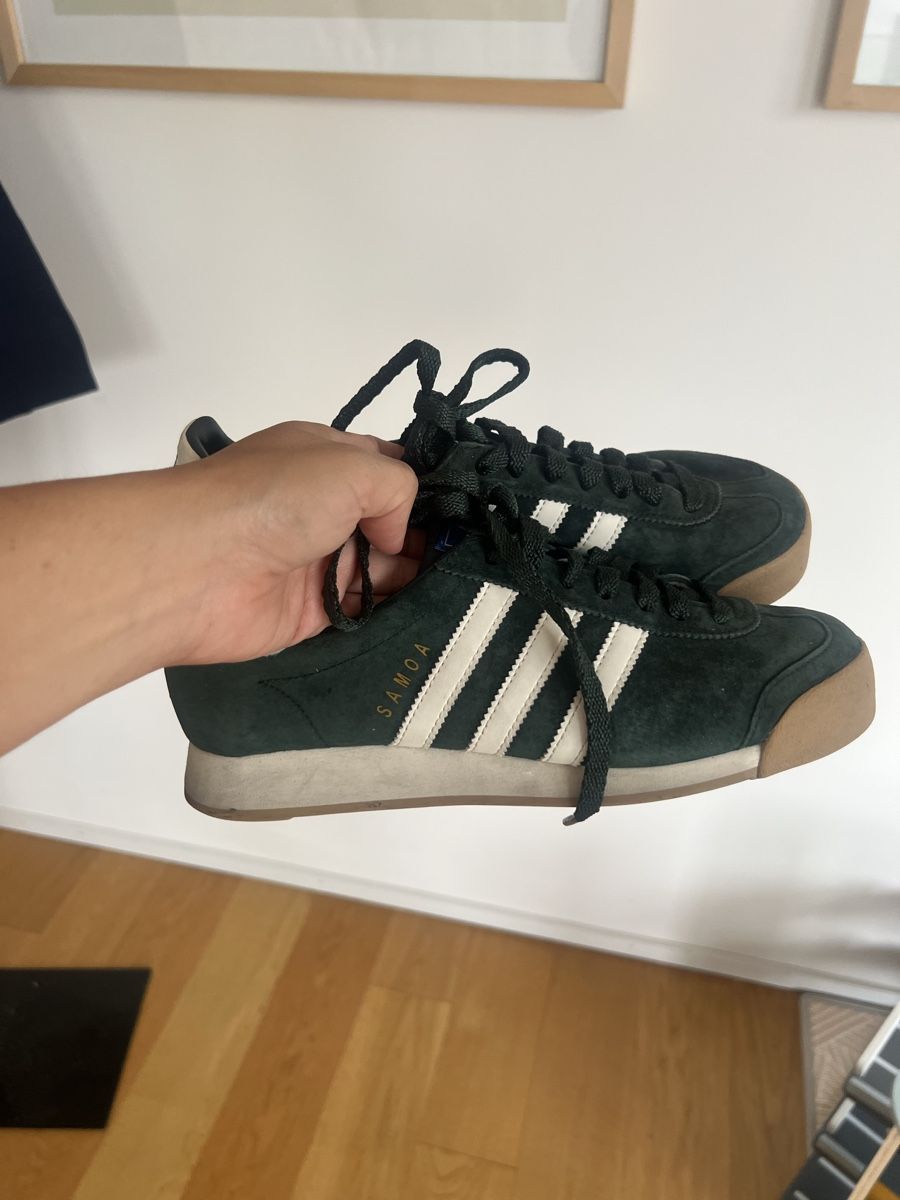 Adidas Damenschuhe: Adidas Samoa Turnschuhe dunkelgrün  – Gebraucht aus Thalwil von sonrisa55 1