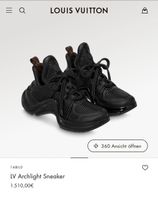 Louis Vuitton Archlight Sneaker Schwarz Grösse 37