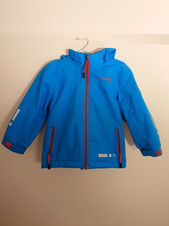 Trevolution Kinderjacke wasserdicht blau, Grösse 92