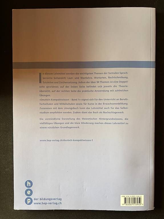 Libri: Deutsch Kompaktwissen Band 1 – Usato da Frutigen venduto da lauura04 1