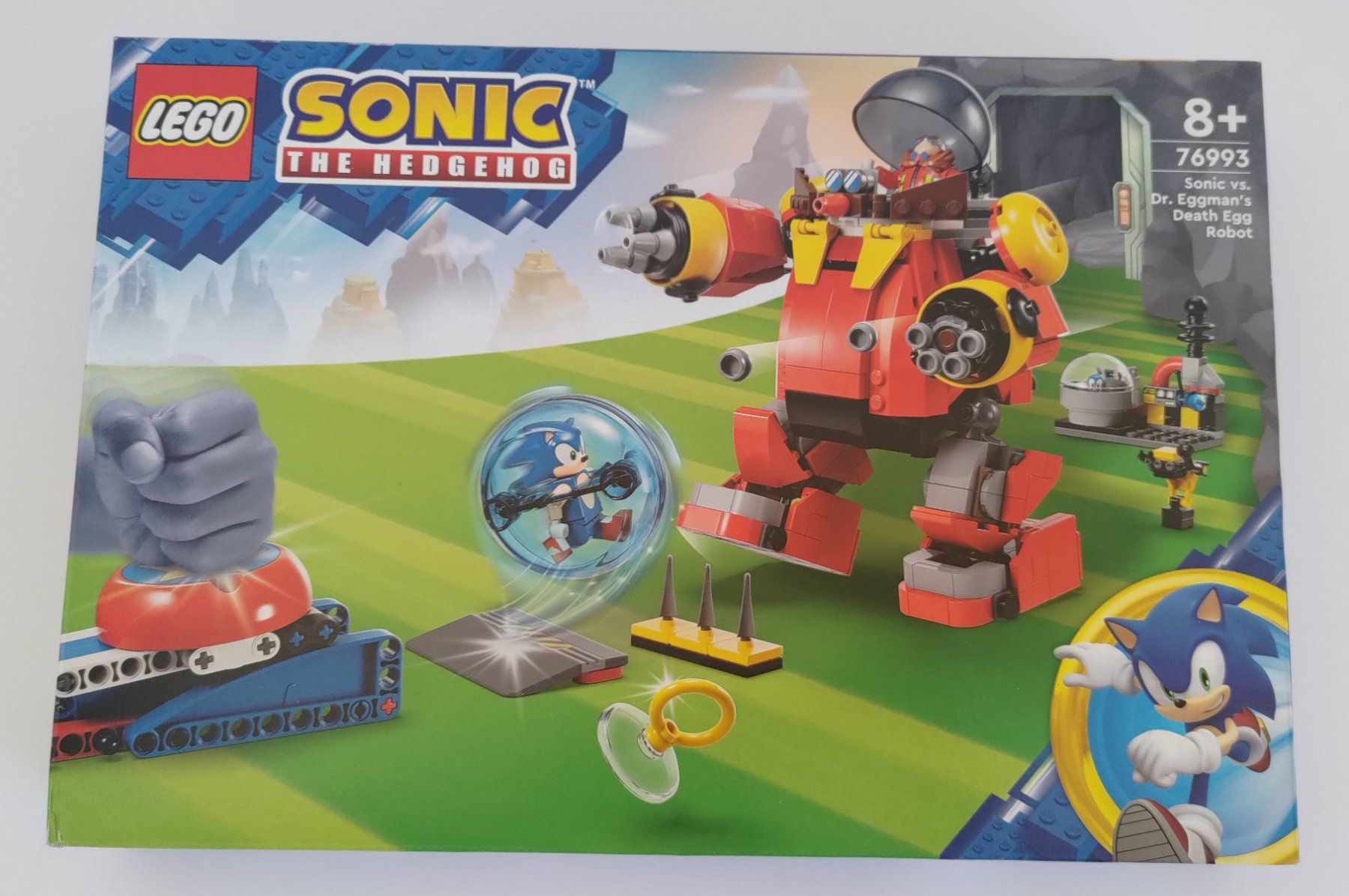 Lego Spielzeuge: Lego 76993 Sonic vs. Dr. Eggman's Death Egg Robot – Neu und originalverpackt aus Cham von Chri_nu