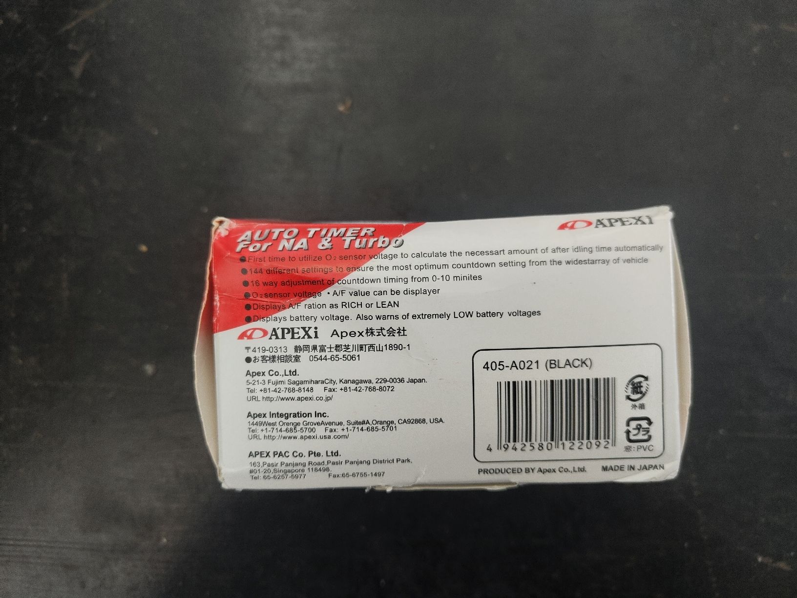 Tutti pezzi di ricambio auto: Turbo Timer Apexi – Nuovo e nell'imballaggio originale da Troistorrents venduto da warbird96 2