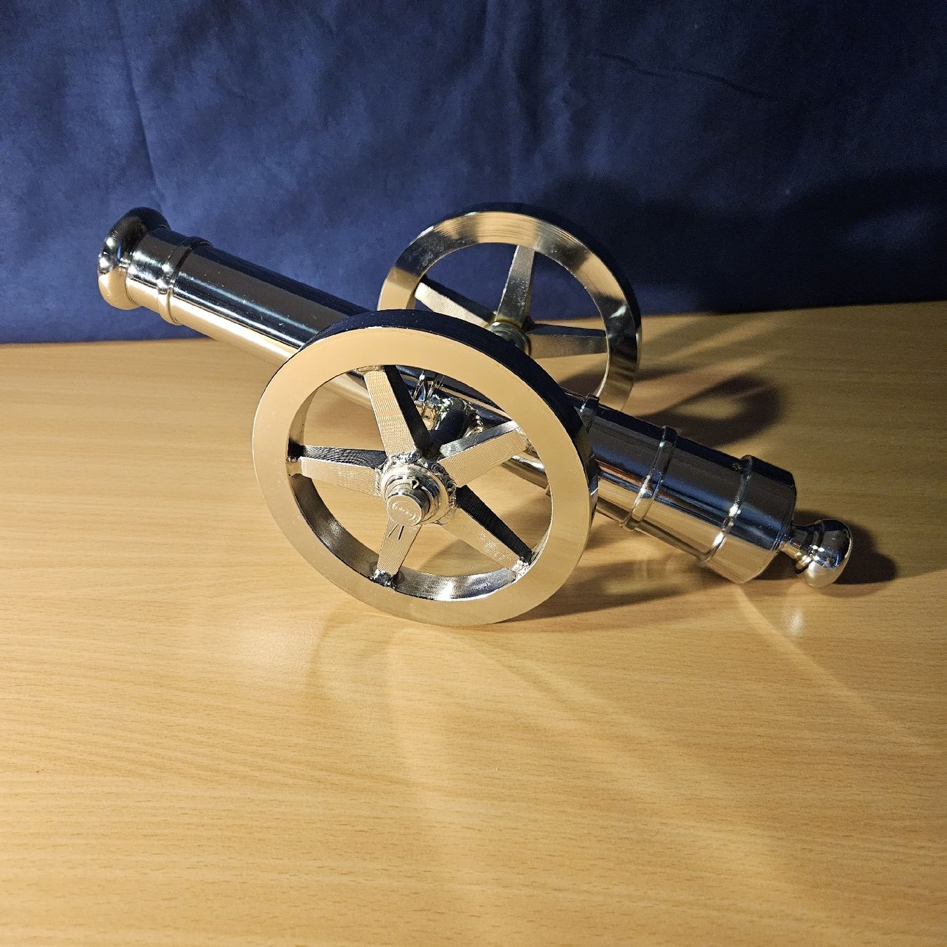 Giocattoli: Dekorative Kanone, Chrom, 30cm, Vintage, Geschenkidee – Usato da Kriens venduto da gra_fhn7